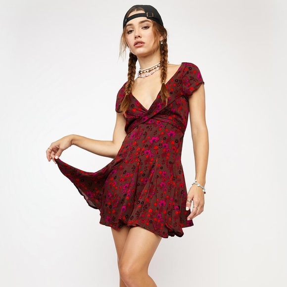 Dolls Kill Dresses & Skirts - Dolls Kill Free People It Takes Two Wrap Dress